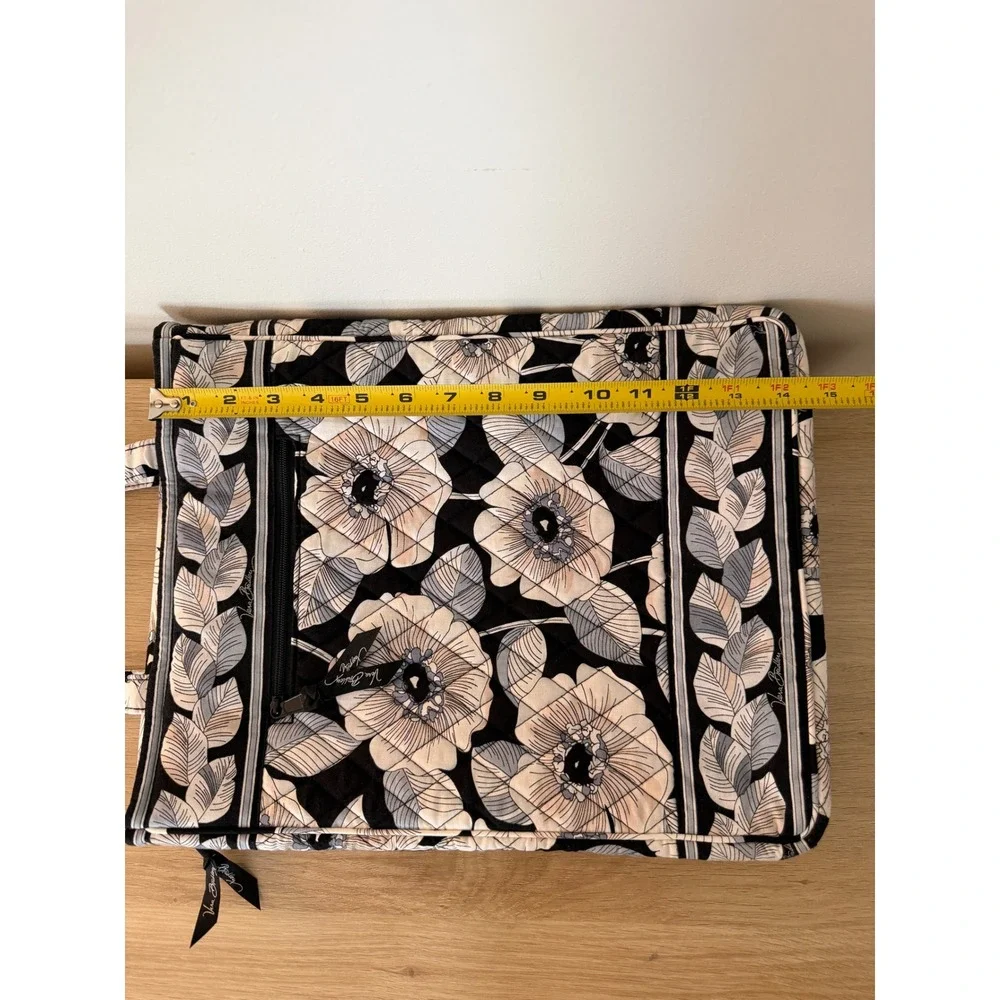 Vera Bradley Camellia Laptop Travel Tote Checkpoint Friendly Retired Floral Bag